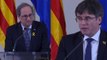 Puigdemont y Torra arremeten contra la UE por no respaldar el independentismo