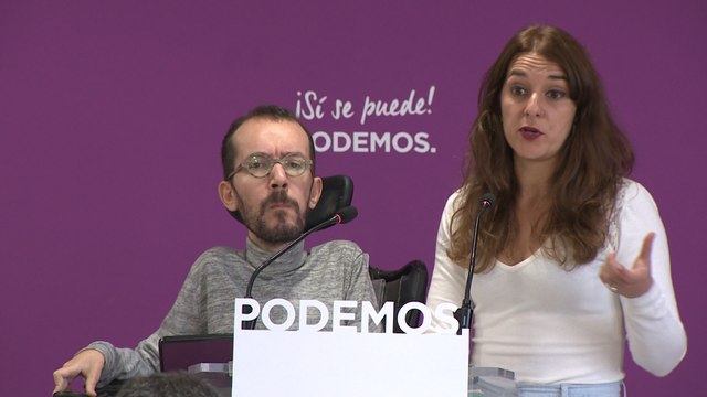 Vera: Vamos a presentarnos como Unidos Podemos