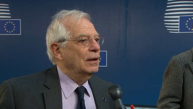 Borrell ve razonable el veto de Tajani a la conferencia de Puigdemont