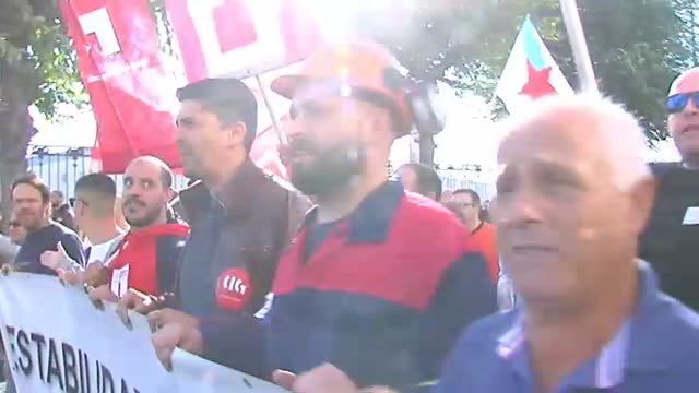Protestas en A Coruña por el cierre de fábricas