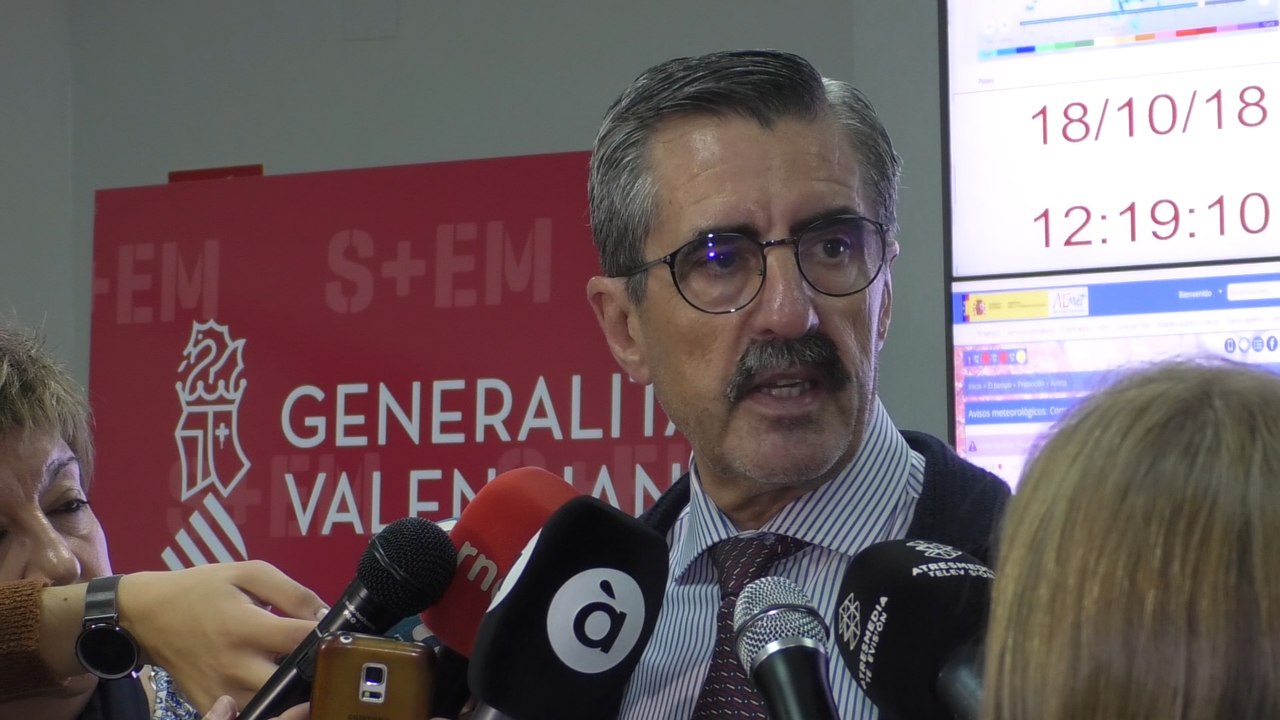 La C. Valenciana refuerza su dispostivo de emergencias por la gota fría