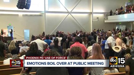 Hundreds attend meeting about Phoenix police