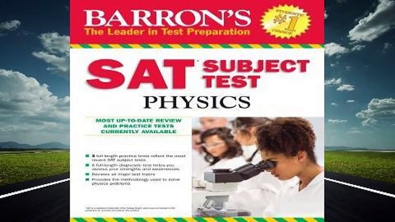 Full E-book Barron's SAT Subject Test: Physics  For Full