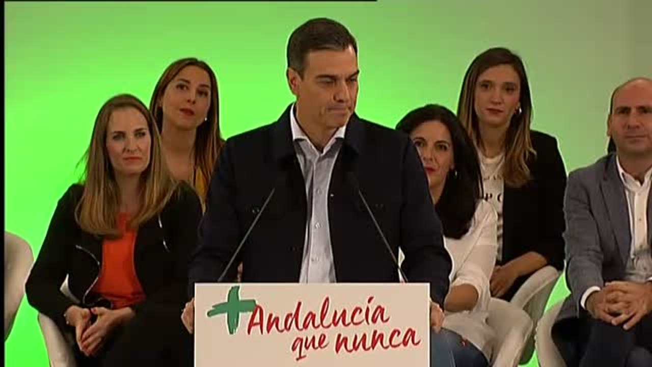 Sánchez y Casado cierran filas con sus candidatos en Andalucía