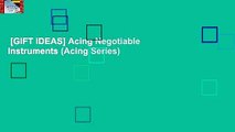 [GIFT IDEAS] Acing Negotiable Instruments (Acing Series)