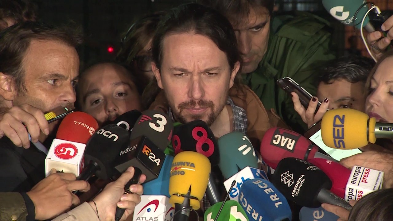 Iglesias tras reunirse con Junqueras: "Ahora quien tiene que moverse es el Gobierno"