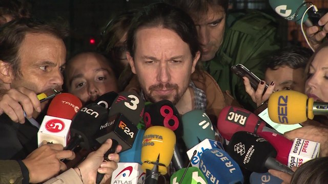 Iglesias tras reunirse con Junqueras: Ahora quien tiene que moverse es el Gobierno