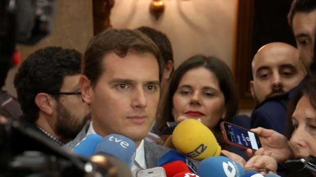 Rivera cree es que una humillación para España la reunión de Iglesias u Junwueras