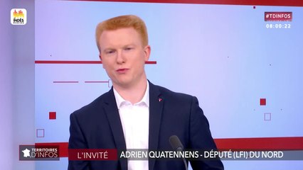 Invité : Adrien Quatennens - Territoires d'infos (19/06/2019)