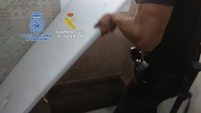 Intervienen 1.600 kilos de hachís en La Línea