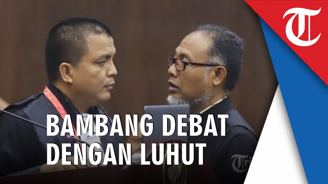 Detik-detik Bambang Widjojanto Debat dengan Luhut yang Menyebut 'Tak Hormati Senior'