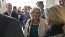 Carmena visita el centro de día Gertrudis de la Fuente