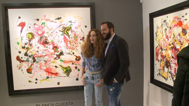 Blanca Cuesta combina su faceta artistica con su vida familiar