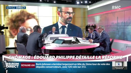 Brunet & Neumann : Chômage, Edouard Philippe détaille la réforme - 19/06