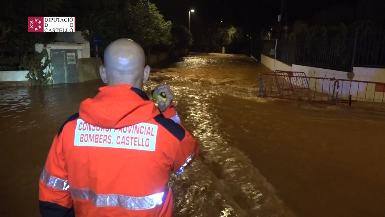 La provincia de Castellón, en alerta por la gota fría