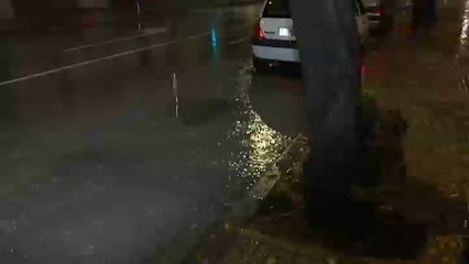Noche sin parar de llover en la provincia de Tarragona