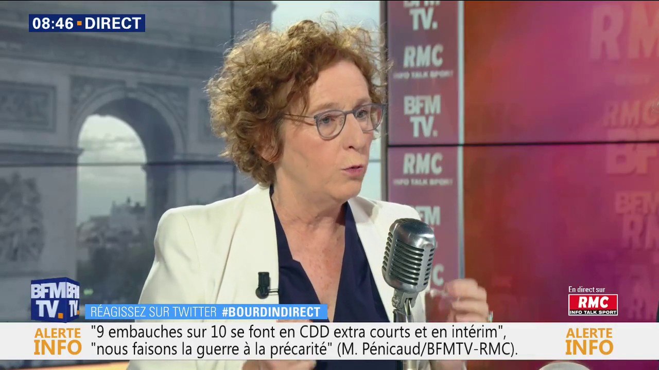Réforme de l'assurance chômage : "On gagnera toujours plus en travaillant qu'au chômage.", assure Muriel Pénicaud