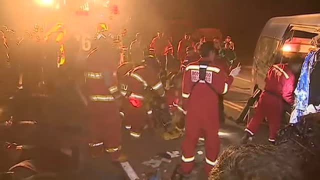 Fallecen nueve personas en un grave accidente de tráfico en Perú