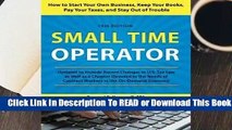 Full version  Small Time Operator  Best Sellers Rank : #4