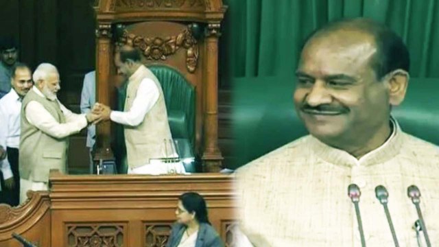Om Birla becomes Lok Sabha Speaker, PM Modi leads him to Chair | Oneindia News