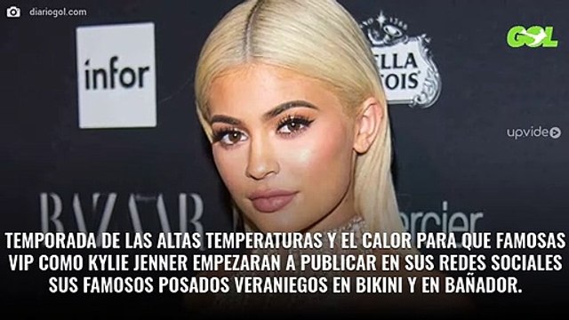 Las fotos inéditas de Kylie Jenner con un body de rejilla (y nada más)