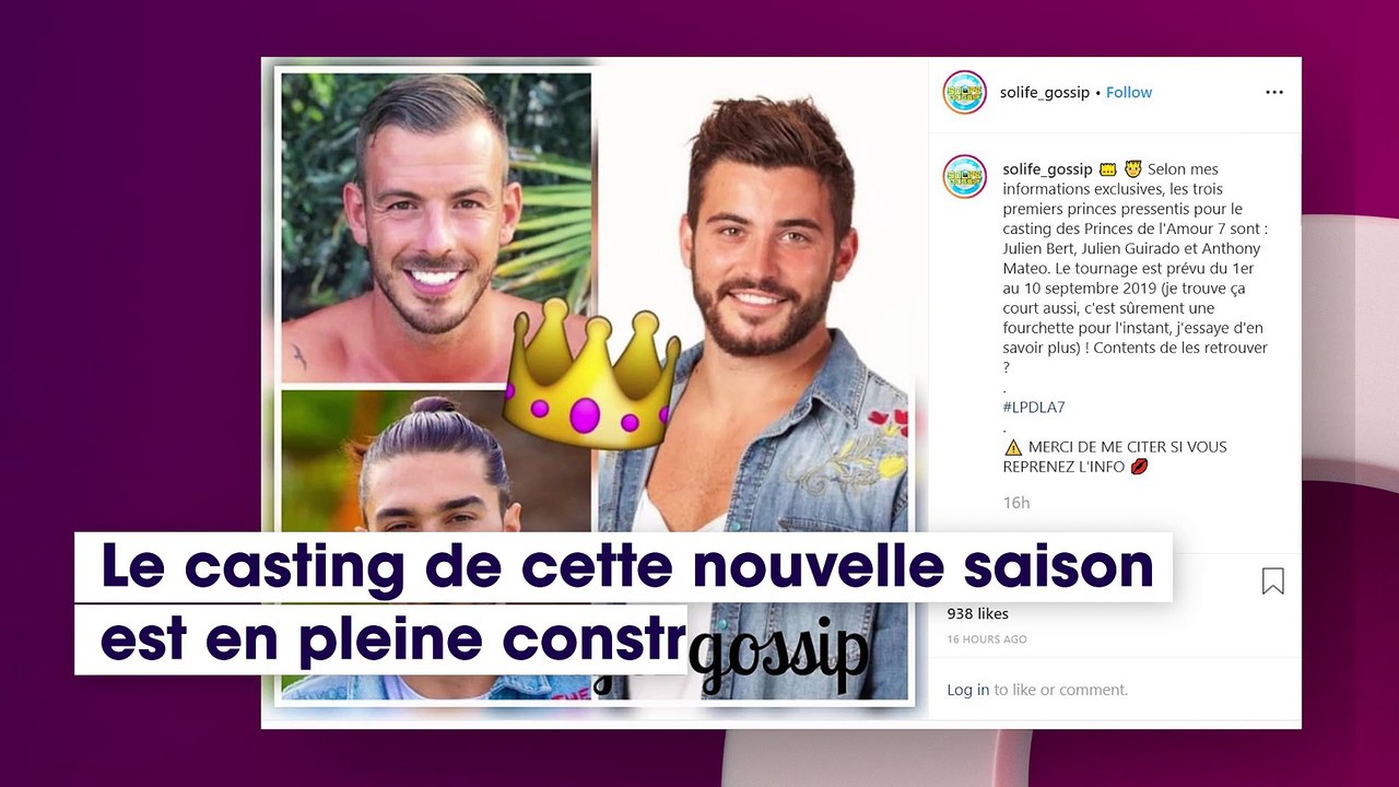 LPDLA7 : les 3 premiers candidats pressentis au rôle de Princes, dévoilés !