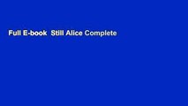 Full E-book  Still Alice Complete