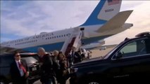 Susto en pleno vuelo de Melania Trump