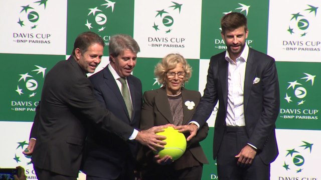 Madrid celebra el sueño de Piqué de la nueva Davis