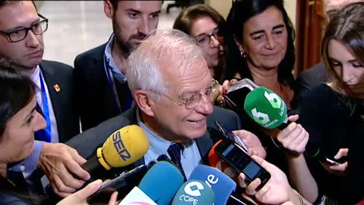 Borrell asegura que Iglesias no hablará con Junqueras "en nombre del Gobierno"