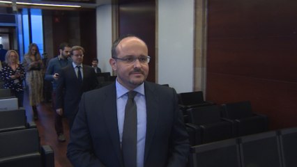 Portavoz del PP en el Parlament, Alejandro Fernández