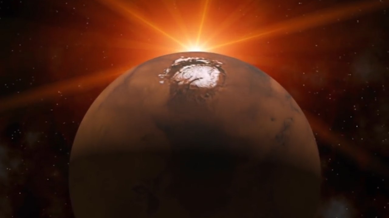 Marte puede conservar una cámara de magma que propicia agua líquida