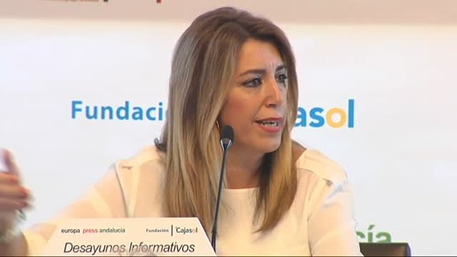 Susana Díaz: Iglesias ha pasado del sorpasso a querer ser un vicepresidente en la sombra