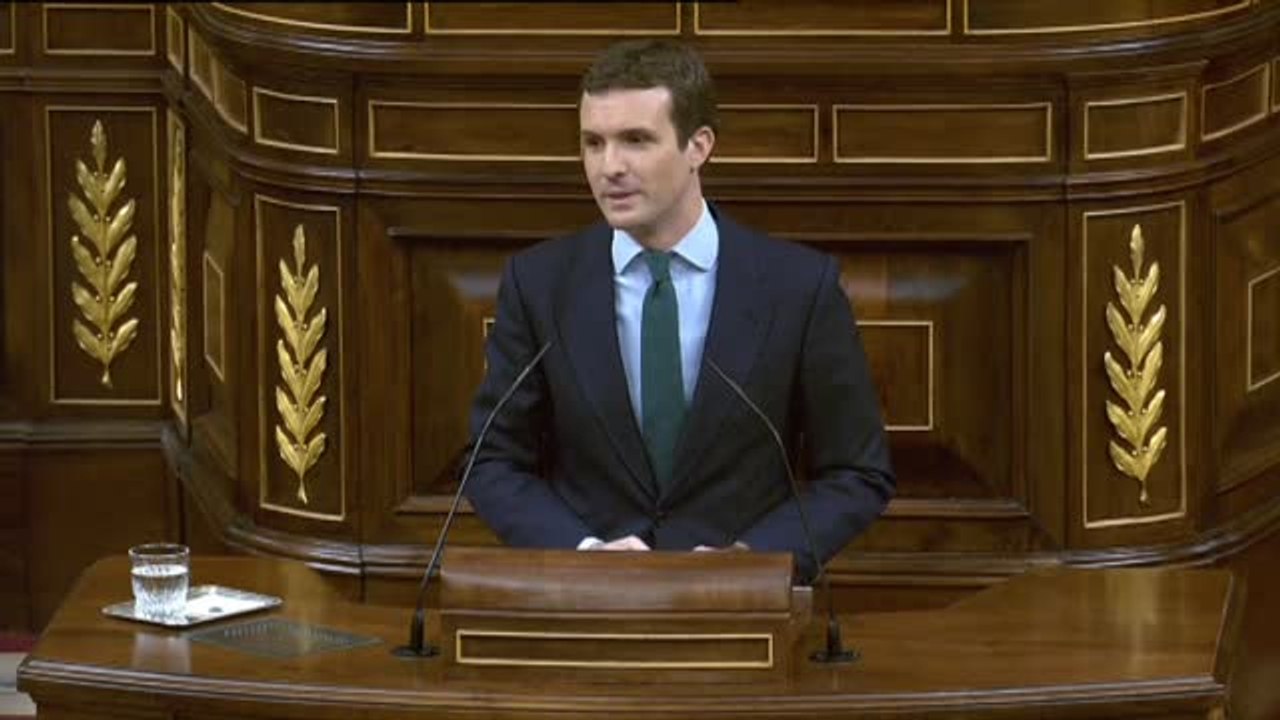 Pablo Casado asegura que los PGE están "heridos de muerte"