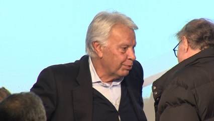 Felipe González acude a la presentación de una plataforma de cocreación
