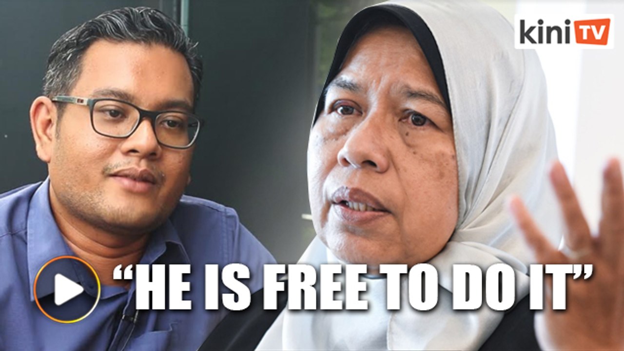 Zuraida: Ex-aide free to 'critique' Harapan gov't