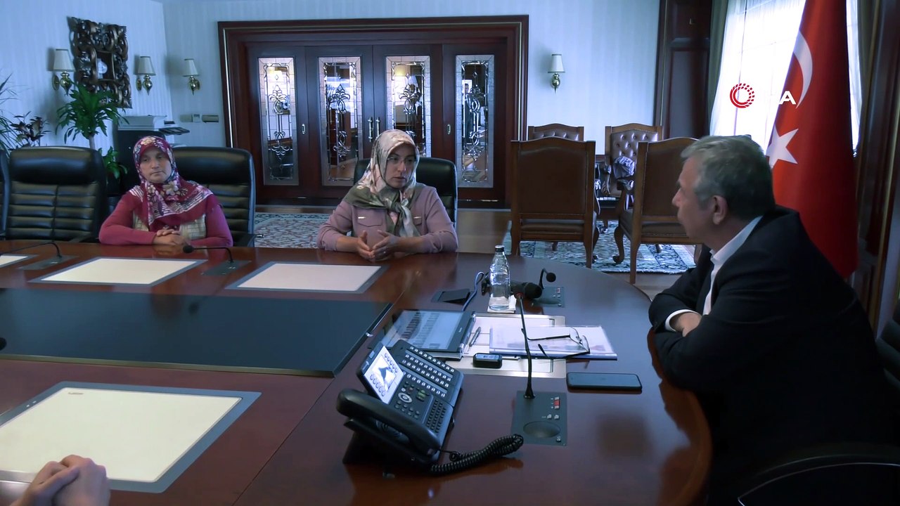 Başkan Yavaş, Başkentli kadın üreticinin yanında