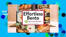 Online Effortless Bento: 300 Japanese Box Lunch Recipes  For Free
