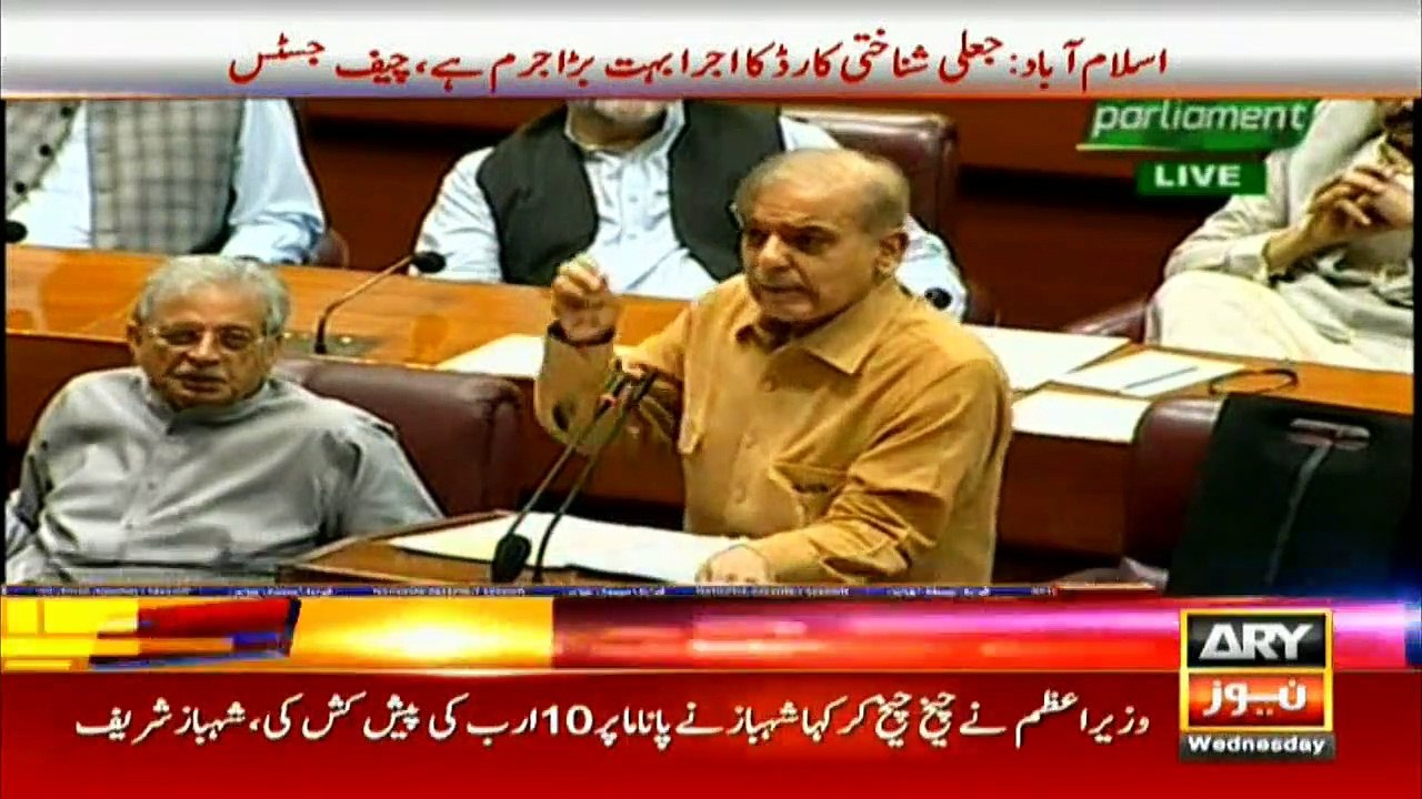 شہباز شریف نے بجٹ مسترد کردیا