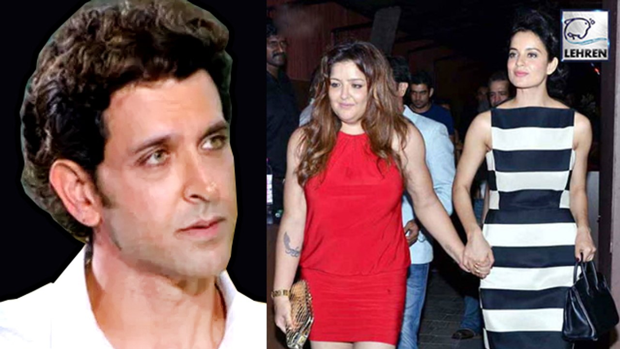 Hrithik Roshan's Sister Sunaina Supports Kangan...