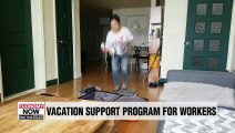 Vacation support program for workers boosts domestic travel