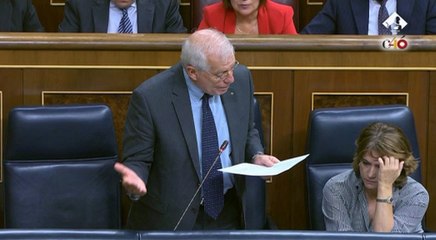 Borrell: "España ha sido la primera en condenar la situación venezolana"