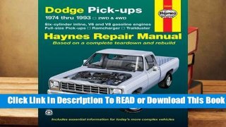 Online Dodge Full-Size Pickups: 1974 thru 1993  For Online