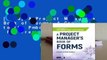 [Read] A Project Manager's Book of Forms: A Companion to the Pmbok Guide  For Free