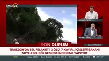 Trabzon'da sel felaketi