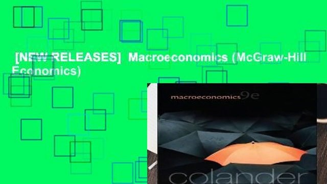 [NEW RELEASES] Macroeconomics (McGraw-Hill Economics)