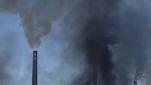 Incendio en la planta de Arcelor en Avilés