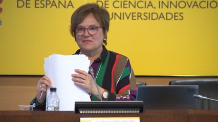 Presentación del informe sobre igualdad de género en la ciencia
