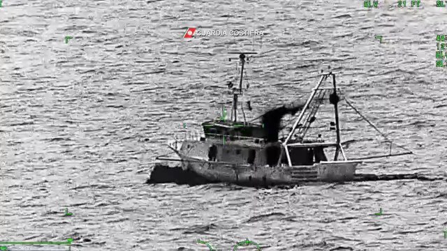 Operación de la guardia costera italiana