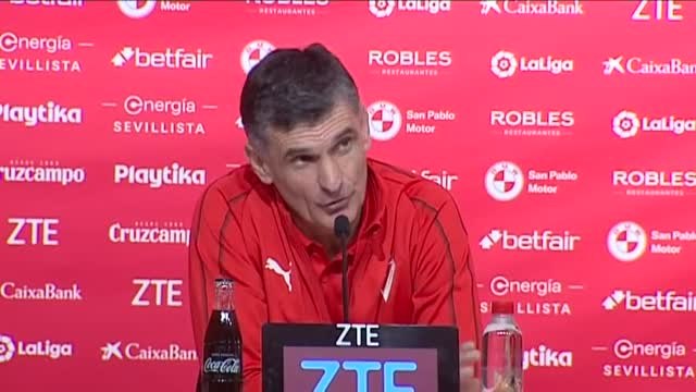 Machín: No hay que negar que no hemos tenido nuestro mejor partido, aunque también hay que darle el mérito al Eibar